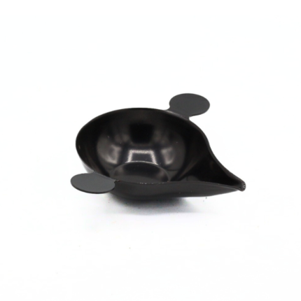 صحن بلاستيك أسود