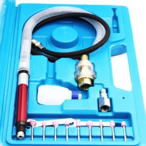 قبضة نقش هواء زرقاء